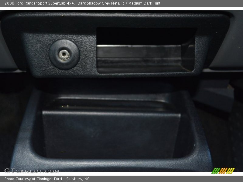 Dark Shadow Grey Metallic / Medium Dark Flint 2008 Ford Ranger Sport SuperCab 4x4