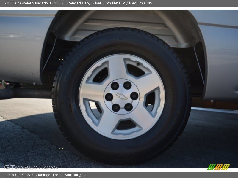 Silver Birch Metallic / Medium Gray 2005 Chevrolet Silverado 1500 LS Extended Cab