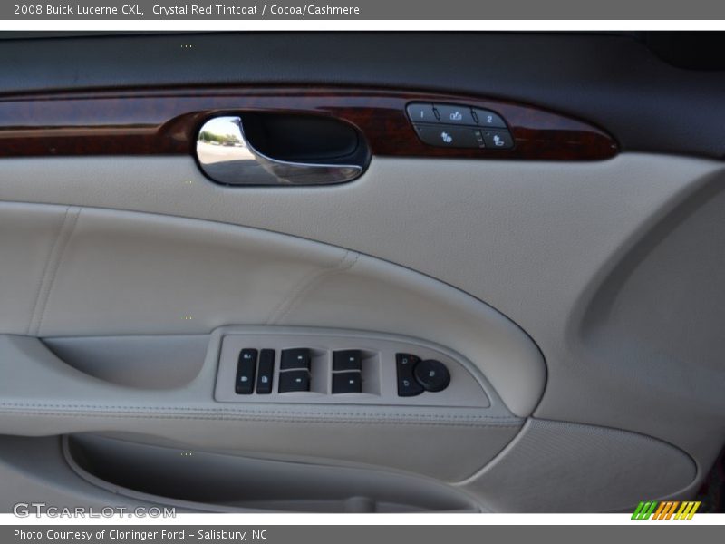 Crystal Red Tintcoat / Cocoa/Cashmere 2008 Buick Lucerne CXL