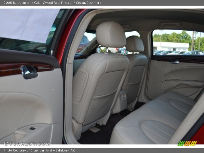 Crystal Red Tintcoat / Cocoa/Cashmere 2008 Buick Lucerne CXL