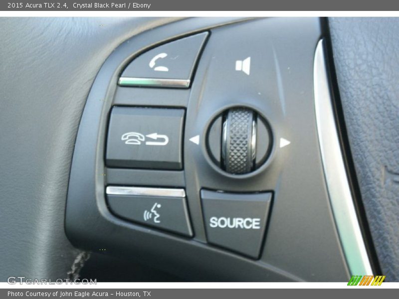 Crystal Black Pearl / Ebony 2015 Acura TLX 2.4