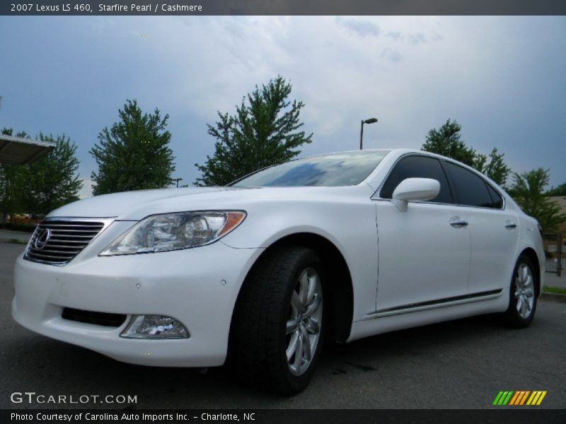 Starfire Pearl / Cashmere 2007 Lexus LS 460