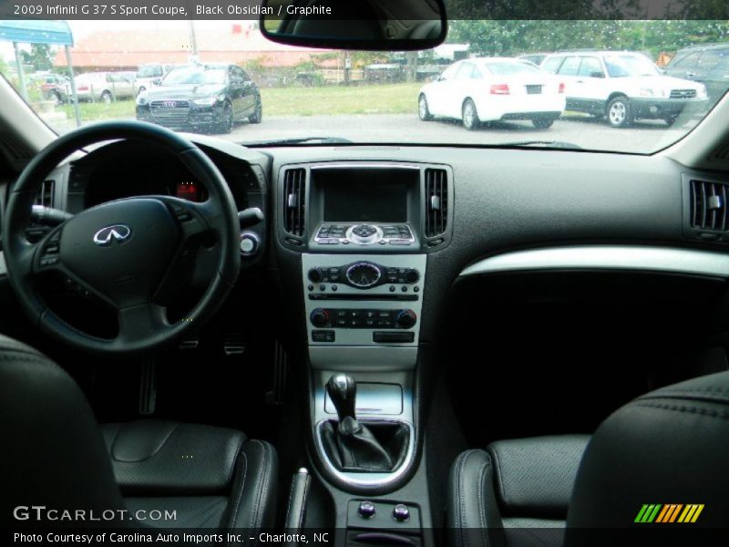 Black Obsidian / Graphite 2009 Infiniti G 37 S Sport Coupe