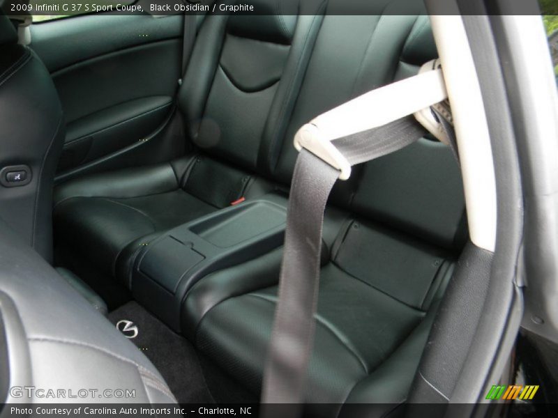 Black Obsidian / Graphite 2009 Infiniti G 37 S Sport Coupe