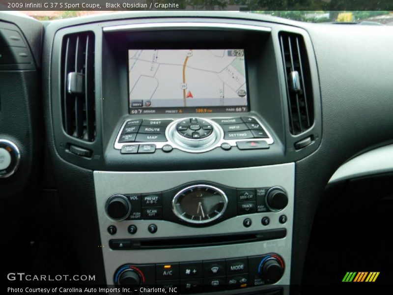 Black Obsidian / Graphite 2009 Infiniti G 37 S Sport Coupe