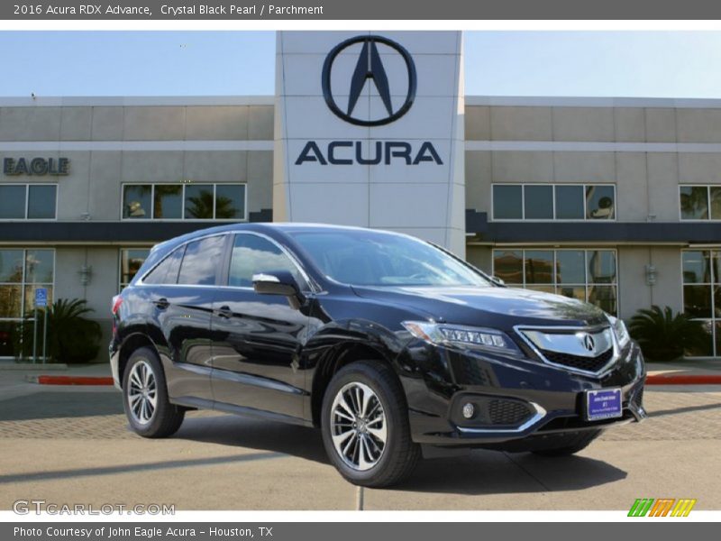 Crystal Black Pearl / Parchment 2016 Acura RDX Advance