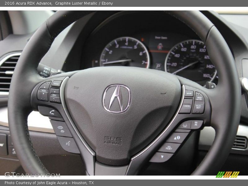 Graphite Luster Metallic / Ebony 2016 Acura RDX Advance