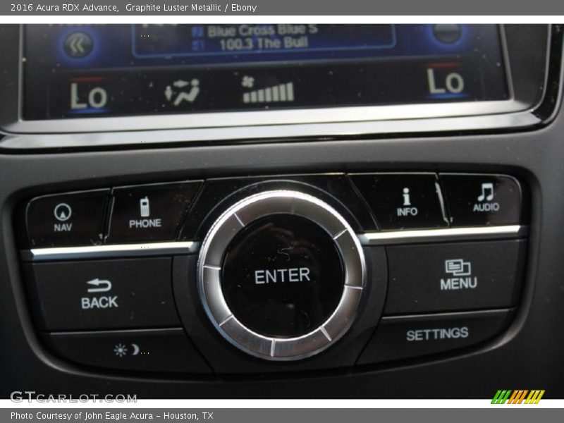 Graphite Luster Metallic / Ebony 2016 Acura RDX Advance