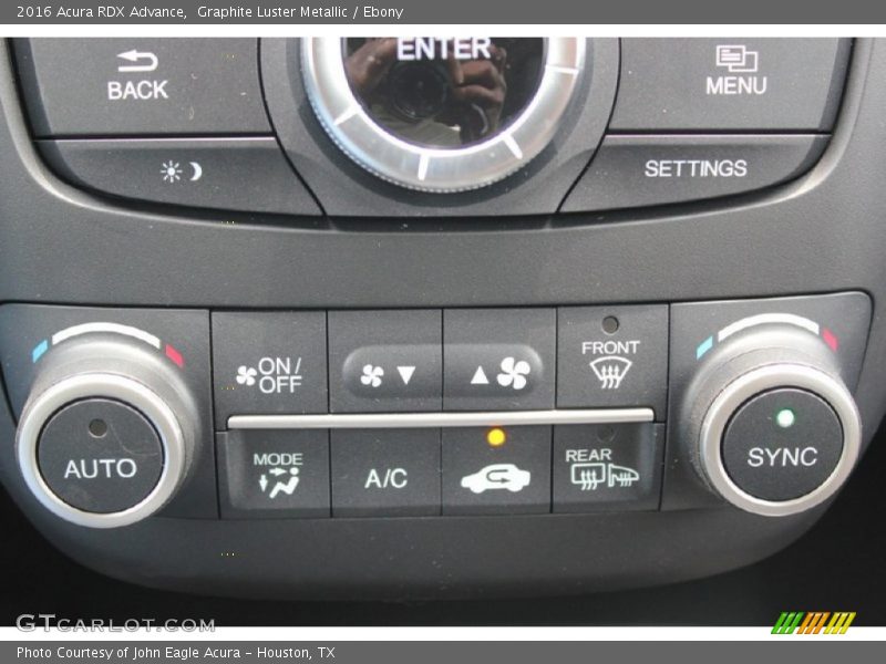 Graphite Luster Metallic / Ebony 2016 Acura RDX Advance