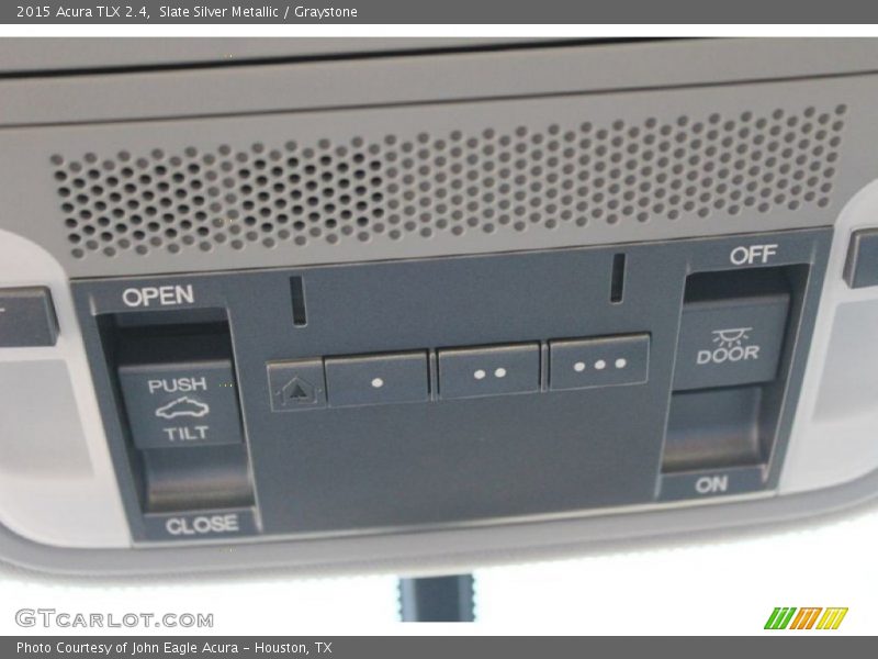 Slate Silver Metallic / Graystone 2015 Acura TLX 2.4