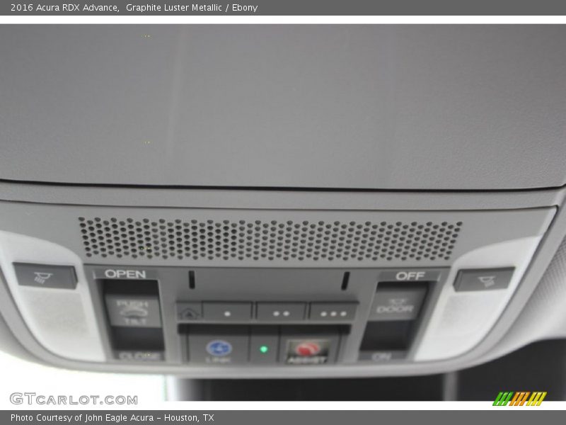 Graphite Luster Metallic / Ebony 2016 Acura RDX Advance
