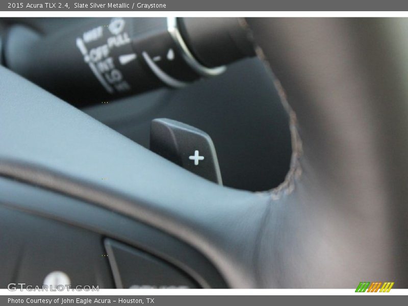 Slate Silver Metallic / Graystone 2015 Acura TLX 2.4