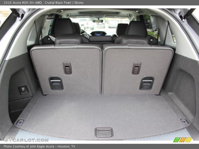 Crystal Black Pearl / Ebony 2016 Acura MDX SH-AWD