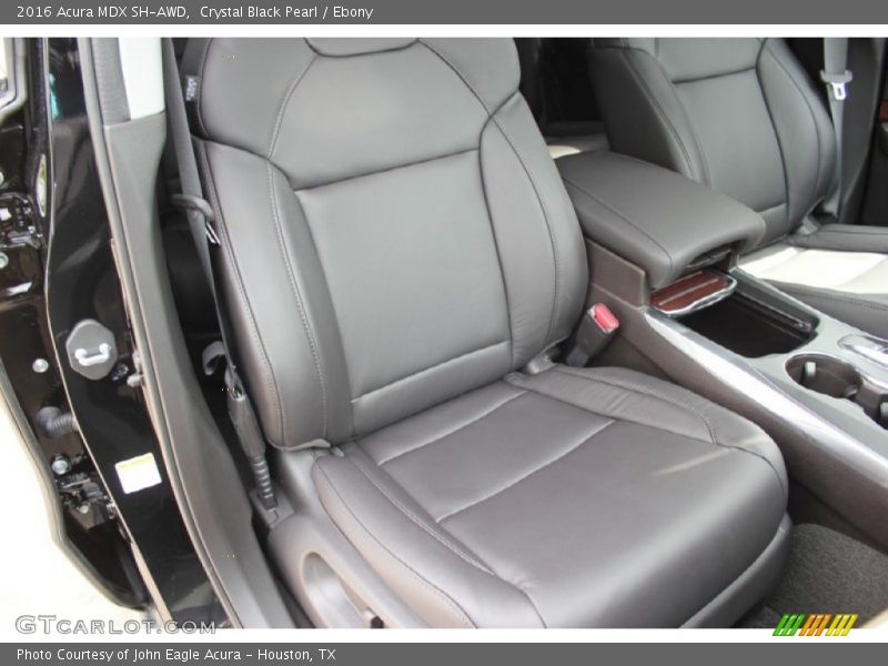 Crystal Black Pearl / Ebony 2016 Acura MDX SH-AWD