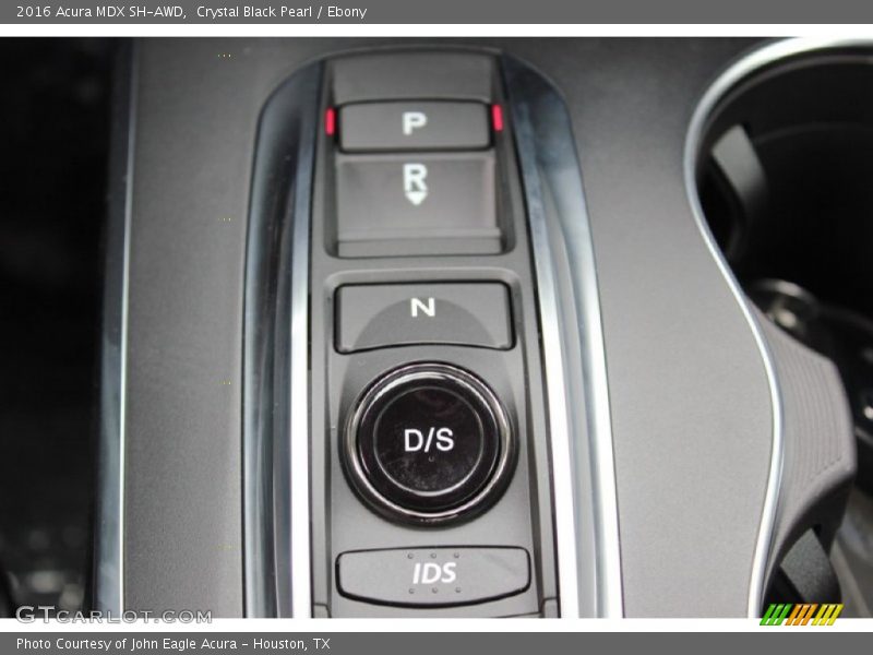 Crystal Black Pearl / Ebony 2016 Acura MDX SH-AWD