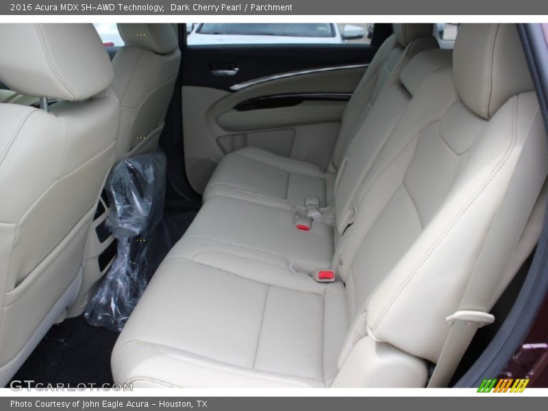 Dark Cherry Pearl / Parchment 2016 Acura MDX SH-AWD Technology