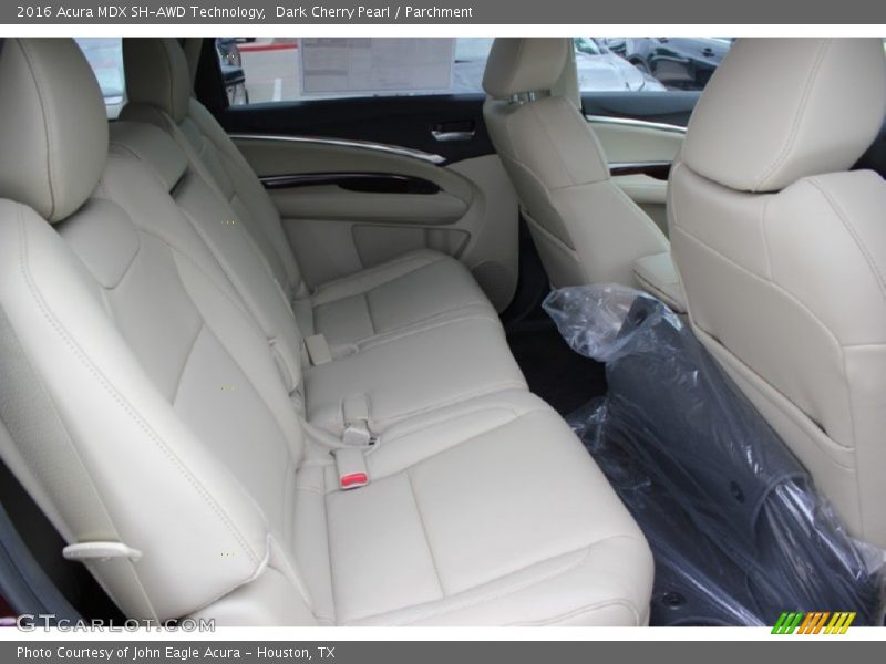 Dark Cherry Pearl / Parchment 2016 Acura MDX SH-AWD Technology