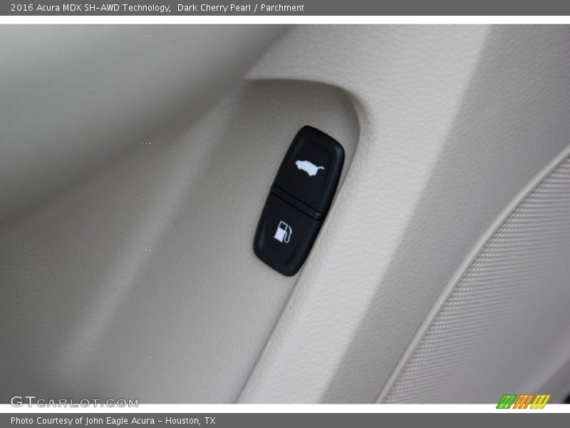 Dark Cherry Pearl / Parchment 2016 Acura MDX SH-AWD Technology