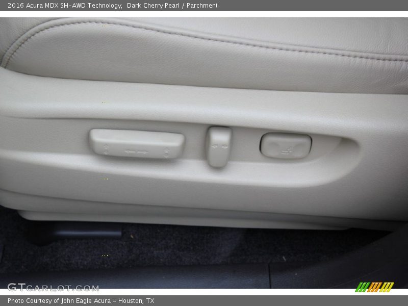 Dark Cherry Pearl / Parchment 2016 Acura MDX SH-AWD Technology