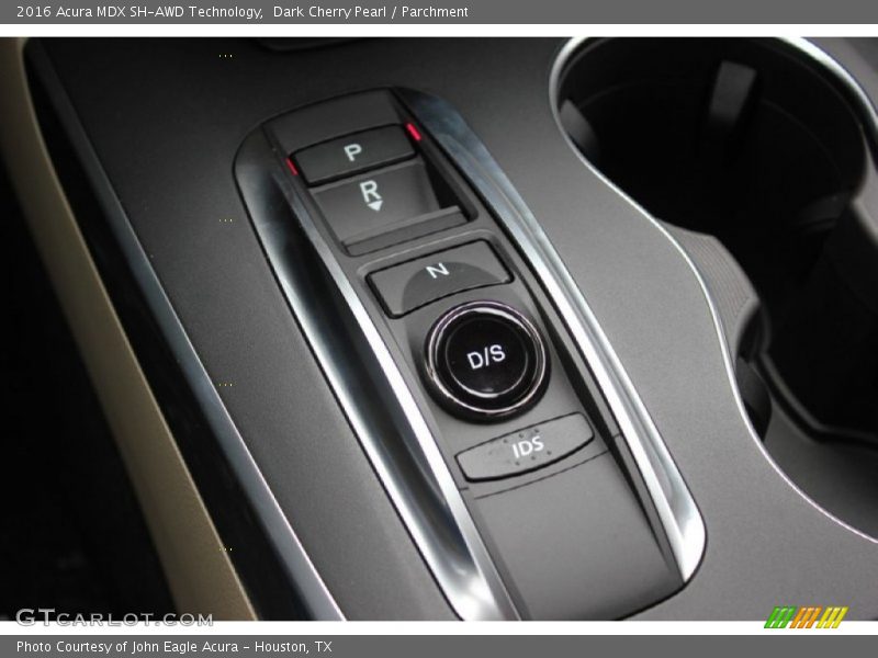 Dark Cherry Pearl / Parchment 2016 Acura MDX SH-AWD Technology