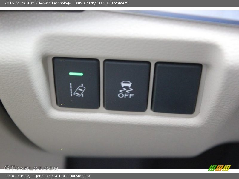 Dark Cherry Pearl / Parchment 2016 Acura MDX SH-AWD Technology