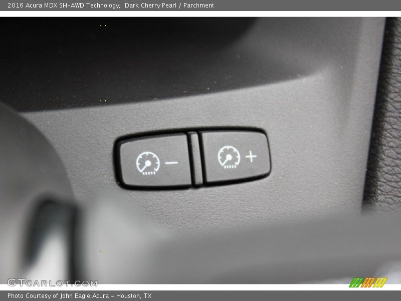 Dark Cherry Pearl / Parchment 2016 Acura MDX SH-AWD Technology