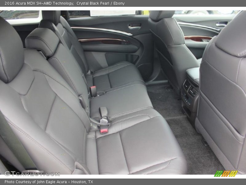 Crystal Black Pearl / Ebony 2016 Acura MDX SH-AWD Technology