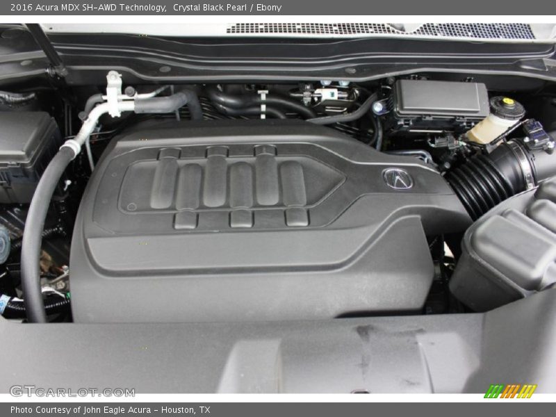 Crystal Black Pearl / Ebony 2016 Acura MDX SH-AWD Technology