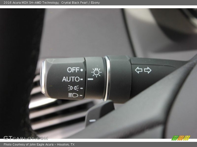 Crystal Black Pearl / Ebony 2016 Acura MDX SH-AWD Technology