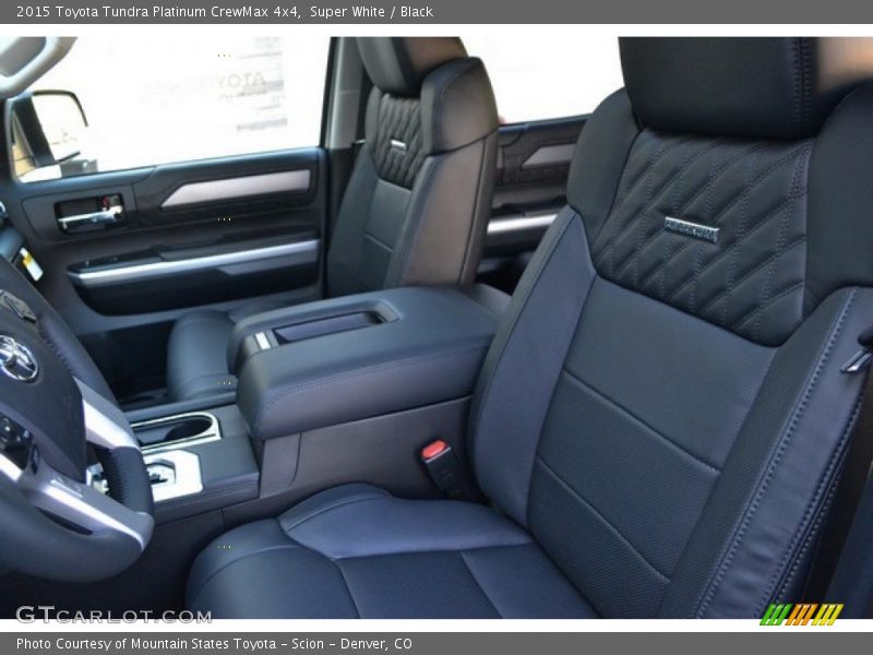 Super White / Black 2015 Toyota Tundra Platinum CrewMax 4x4