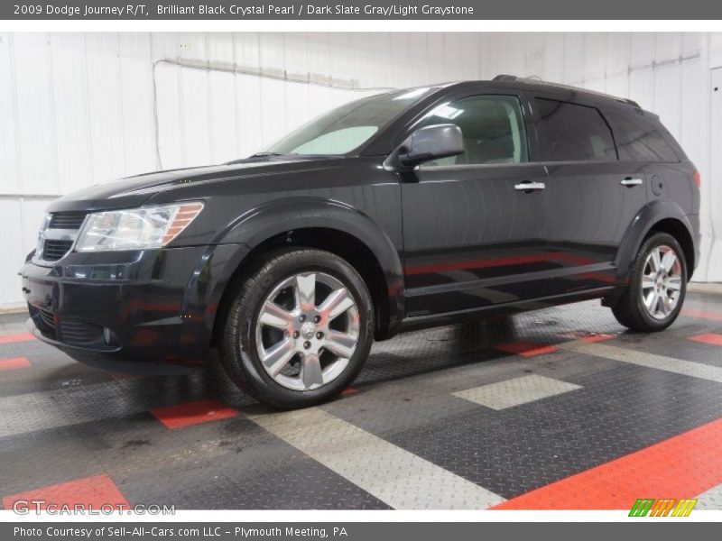 Brilliant Black Crystal Pearl / Dark Slate Gray/Light Graystone 2009 Dodge Journey R/T