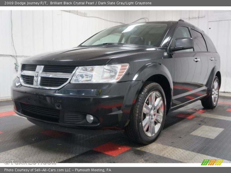 Brilliant Black Crystal Pearl / Dark Slate Gray/Light Graystone 2009 Dodge Journey R/T