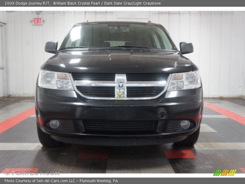 Brilliant Black Crystal Pearl / Dark Slate Gray/Light Graystone 2009 Dodge Journey R/T