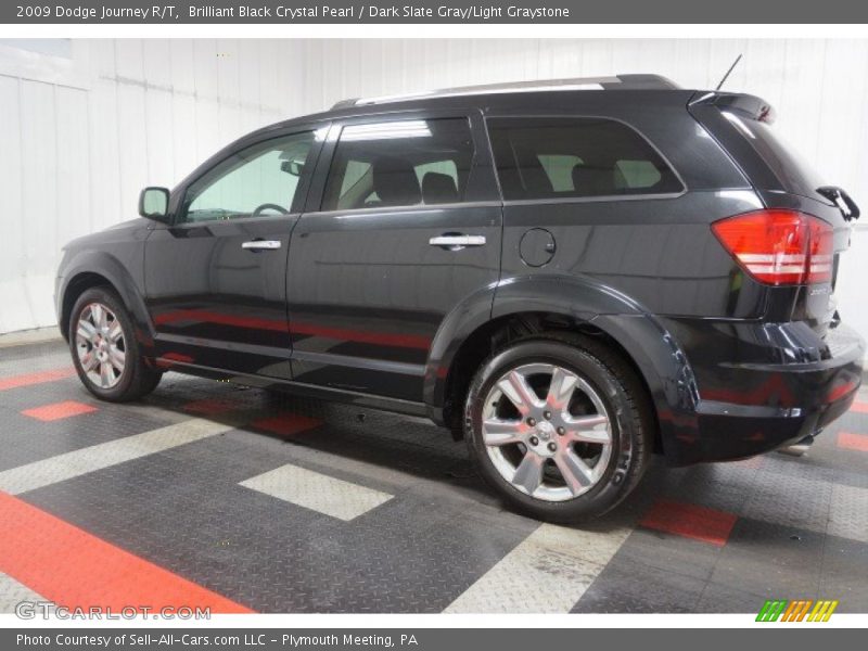 Brilliant Black Crystal Pearl / Dark Slate Gray/Light Graystone 2009 Dodge Journey R/T