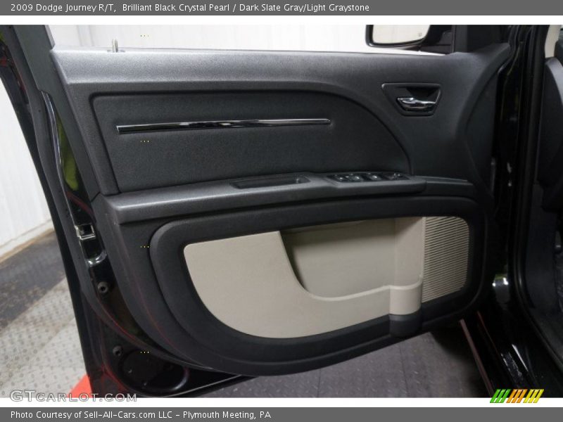 Brilliant Black Crystal Pearl / Dark Slate Gray/Light Graystone 2009 Dodge Journey R/T