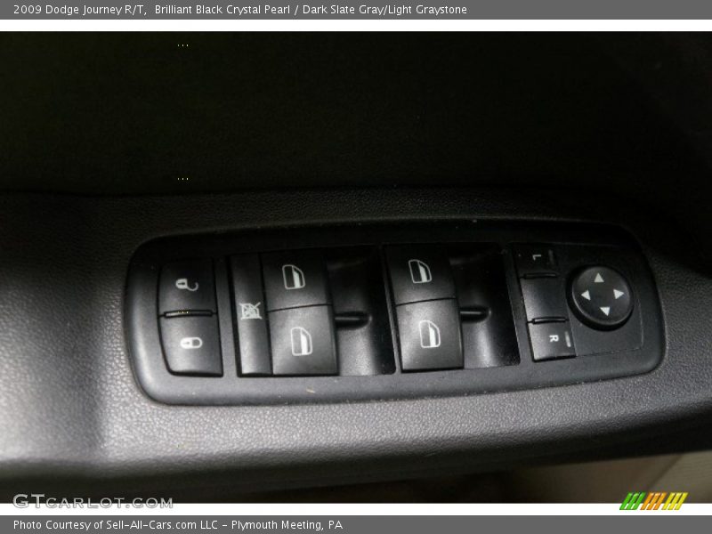 Brilliant Black Crystal Pearl / Dark Slate Gray/Light Graystone 2009 Dodge Journey R/T