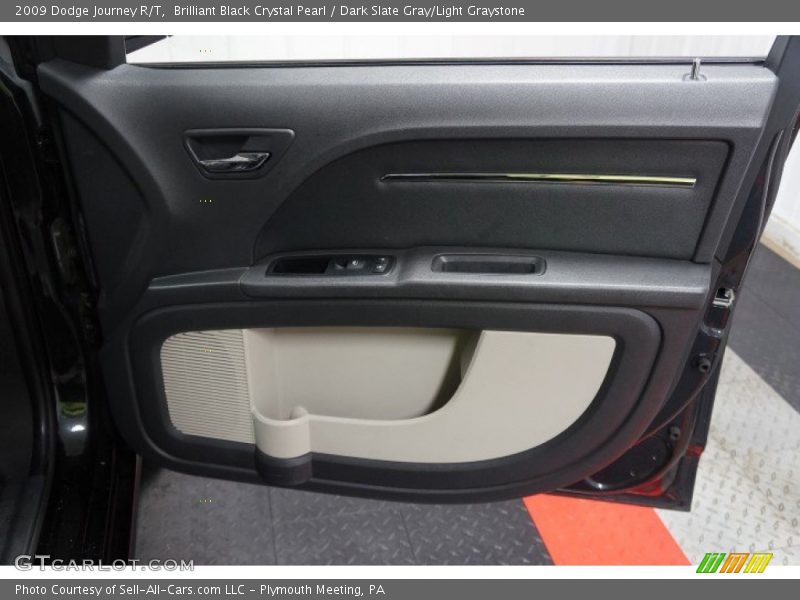 Brilliant Black Crystal Pearl / Dark Slate Gray/Light Graystone 2009 Dodge Journey R/T