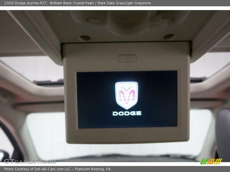 Brilliant Black Crystal Pearl / Dark Slate Gray/Light Graystone 2009 Dodge Journey R/T