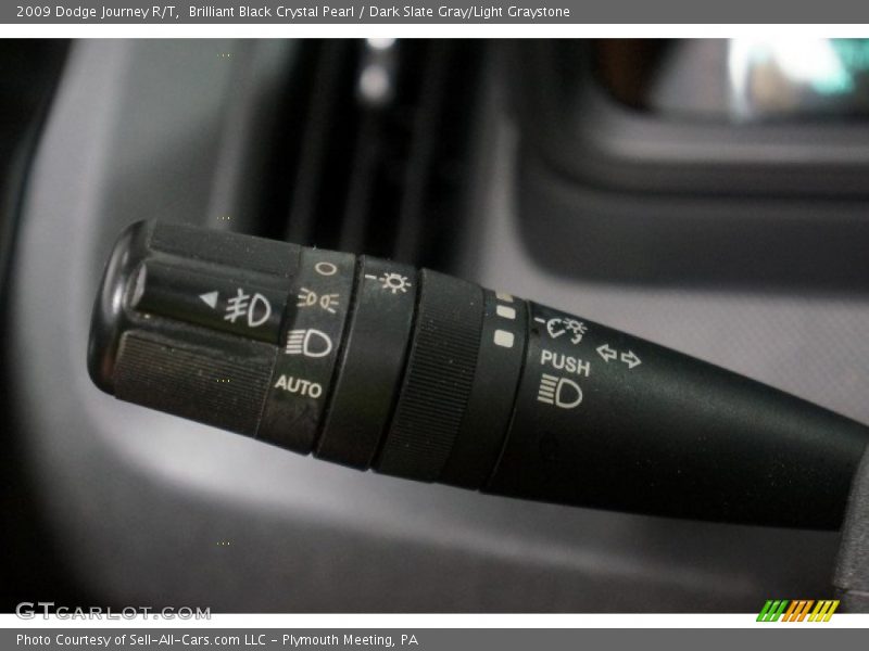 Brilliant Black Crystal Pearl / Dark Slate Gray/Light Graystone 2009 Dodge Journey R/T