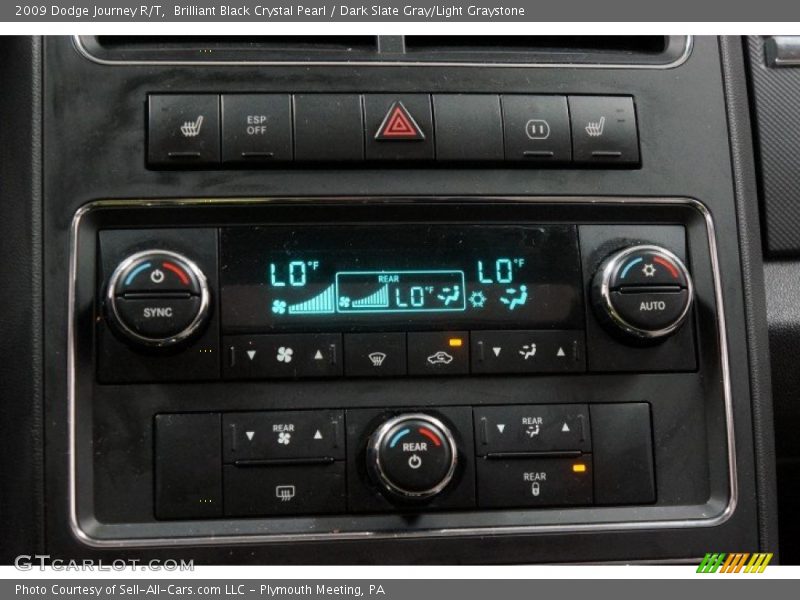Brilliant Black Crystal Pearl / Dark Slate Gray/Light Graystone 2009 Dodge Journey R/T