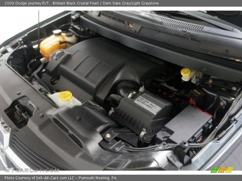 Brilliant Black Crystal Pearl / Dark Slate Gray/Light Graystone 2009 Dodge Journey R/T
