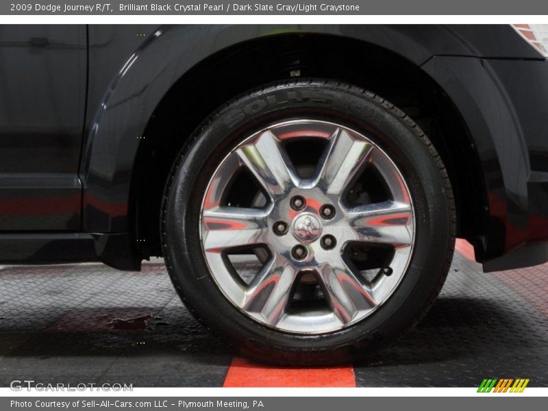 Brilliant Black Crystal Pearl / Dark Slate Gray/Light Graystone 2009 Dodge Journey R/T