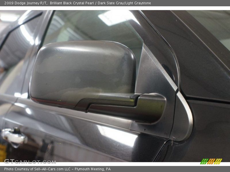 Brilliant Black Crystal Pearl / Dark Slate Gray/Light Graystone 2009 Dodge Journey R/T