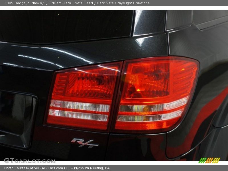 Brilliant Black Crystal Pearl / Dark Slate Gray/Light Graystone 2009 Dodge Journey R/T