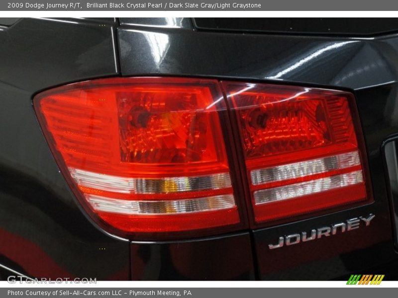 Brilliant Black Crystal Pearl / Dark Slate Gray/Light Graystone 2009 Dodge Journey R/T