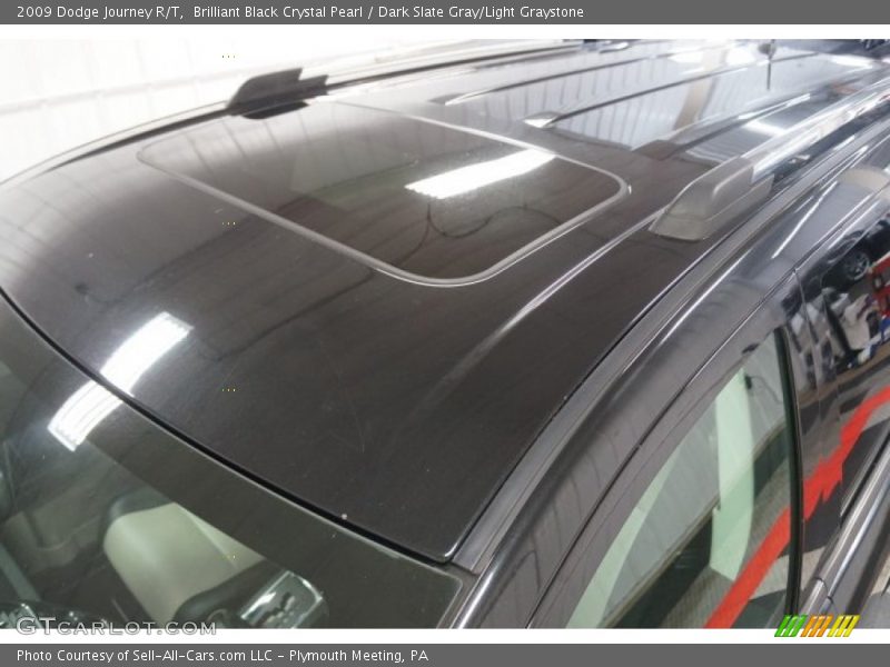 Brilliant Black Crystal Pearl / Dark Slate Gray/Light Graystone 2009 Dodge Journey R/T