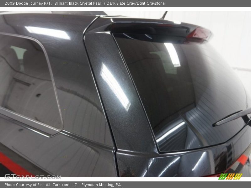 Brilliant Black Crystal Pearl / Dark Slate Gray/Light Graystone 2009 Dodge Journey R/T