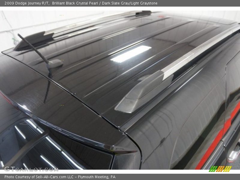 Brilliant Black Crystal Pearl / Dark Slate Gray/Light Graystone 2009 Dodge Journey R/T