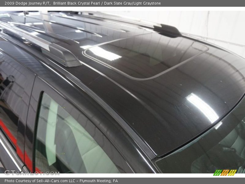 Brilliant Black Crystal Pearl / Dark Slate Gray/Light Graystone 2009 Dodge Journey R/T