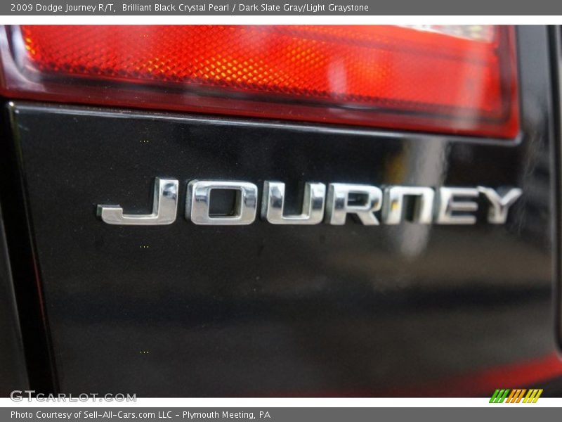 Brilliant Black Crystal Pearl / Dark Slate Gray/Light Graystone 2009 Dodge Journey R/T